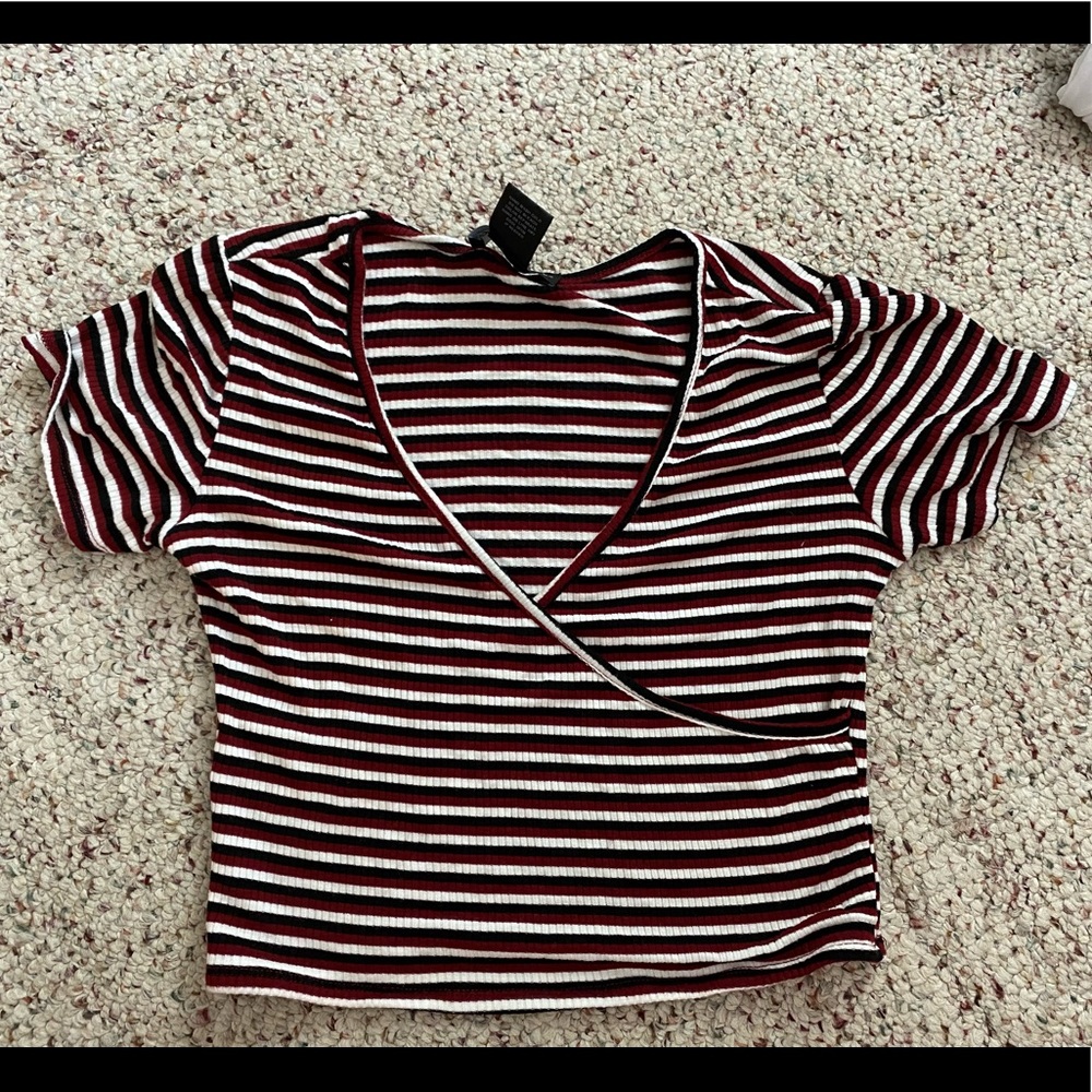 Stripped crop top